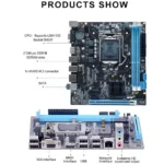 Consistent H61 DDR3 Motherboard For 2nd | 3rd Gen With NVMe Slot - Image 2