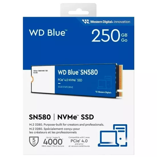 WD Internal SSD NVMe Blue 250GB