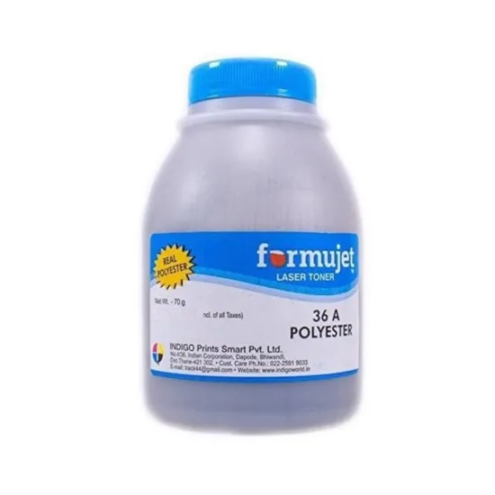 Formujet Laser Toner Powder HP Polyester 36A | 88A 70gm Black